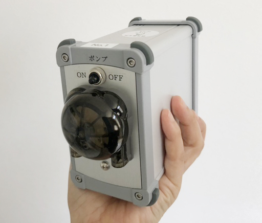 環境DNA用ポータブルチューブポンプPRO