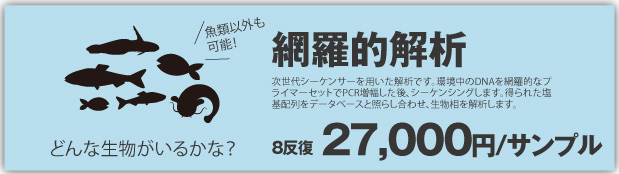 環境DNA網羅的解析